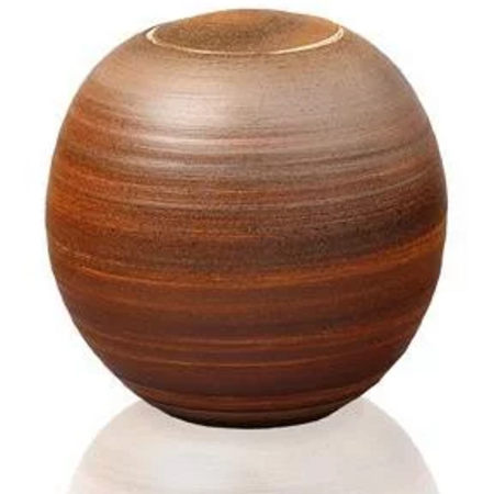 Keramik Kugel, braun