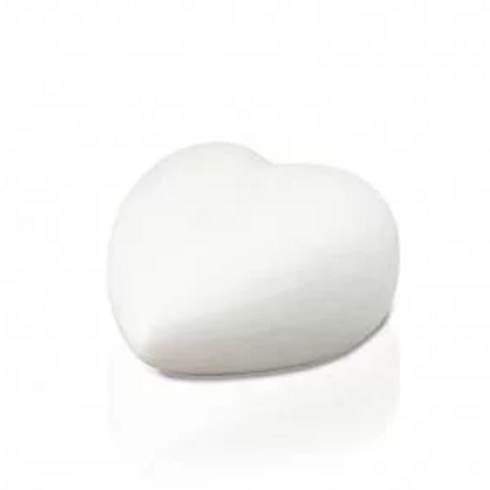 Keramik Herzli weiss - klein